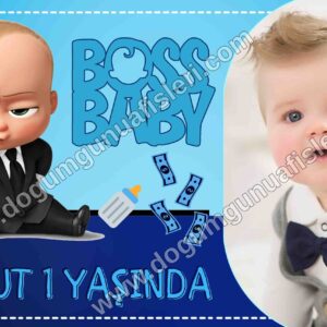 Baby Boss Doğum Günü Afişi