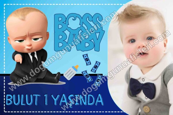 Baby Boss Doğum Günü Afişi