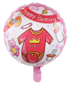 Baby Folyo Balon - Kız Pembe