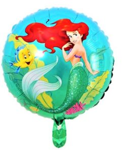 Deniz Kızı Yuvarlak - Folyo Balon