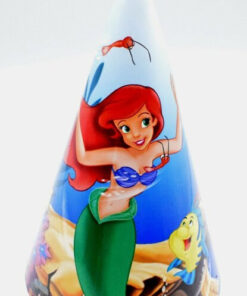 Deniz Kızı Karton Parti Şapkası