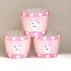 Diş Buğdayı Cupcake Kalıbı - Pembe