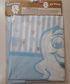 Diş Buğdayı - Masa Örtüsü Mavi