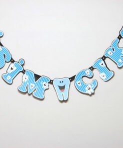 Dişim Çıktı Yazılı Banner - Mavi