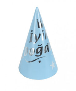 Mavi Karton Parti Şapkası