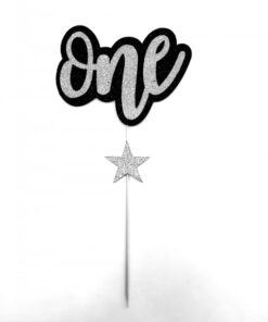 One Pasta Üzeri Eva Yazı - Gri