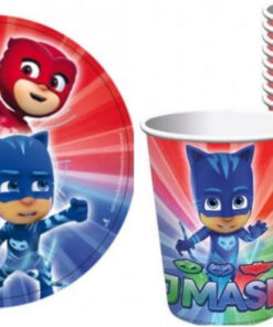 PJ Maskeliler Konsepti Tabak ve Bardak