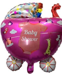 Puset Baby Shower Folyo Balon - Pembe