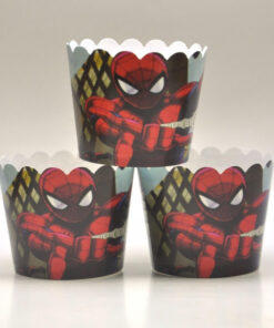 Spiderman - Cupcake Kalıbı