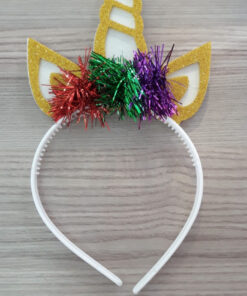 Unicorn Taç - Eva - Gold