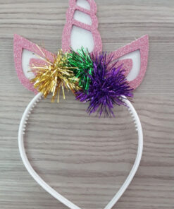 Unicorn Taç - Eva - Pembe