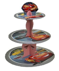 Arabalar-Cars Cupcake Standı