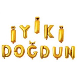 İyi ki Doğdun-Folyo Balon-Gold