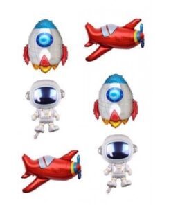 Uzay (Astronot) 5 'li - Folyo Balon