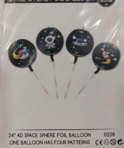 Uzay Konsept 4'lü - Folyo Balon