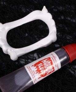 Halloween Drakula Takma Diş ve Sahte Kan