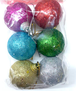 6'lı Renkli Süsler