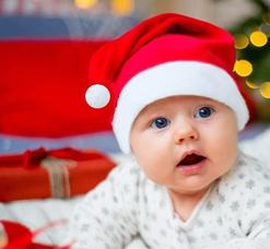 Noel Baba Çocuk Şapkası