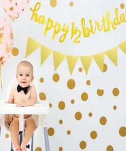 Yarım Yaş Flama & Banner (Gold)