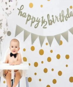 Yarım Yaş Flama & Banner (Gri)